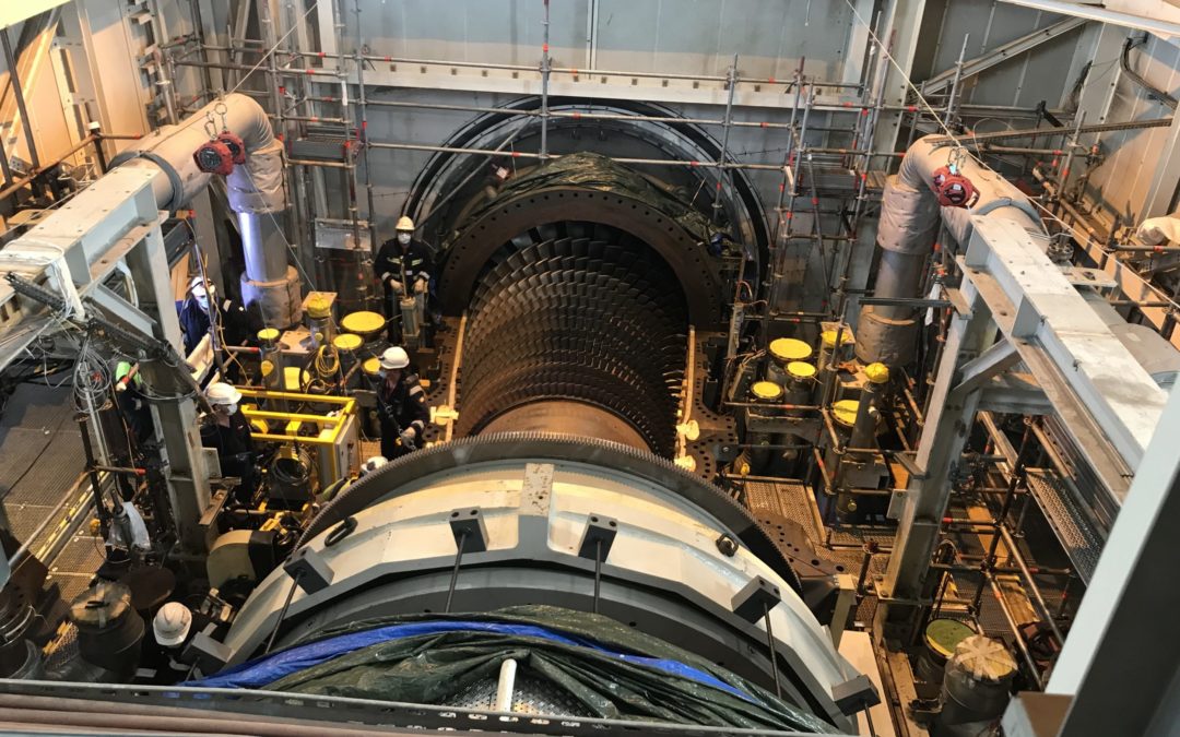 MAINTENANCE PROJECT OF THE GUINNESS WORLD RECORD HOLDER 9HA TURBINE AT BOUCHAIN POWER STATION
