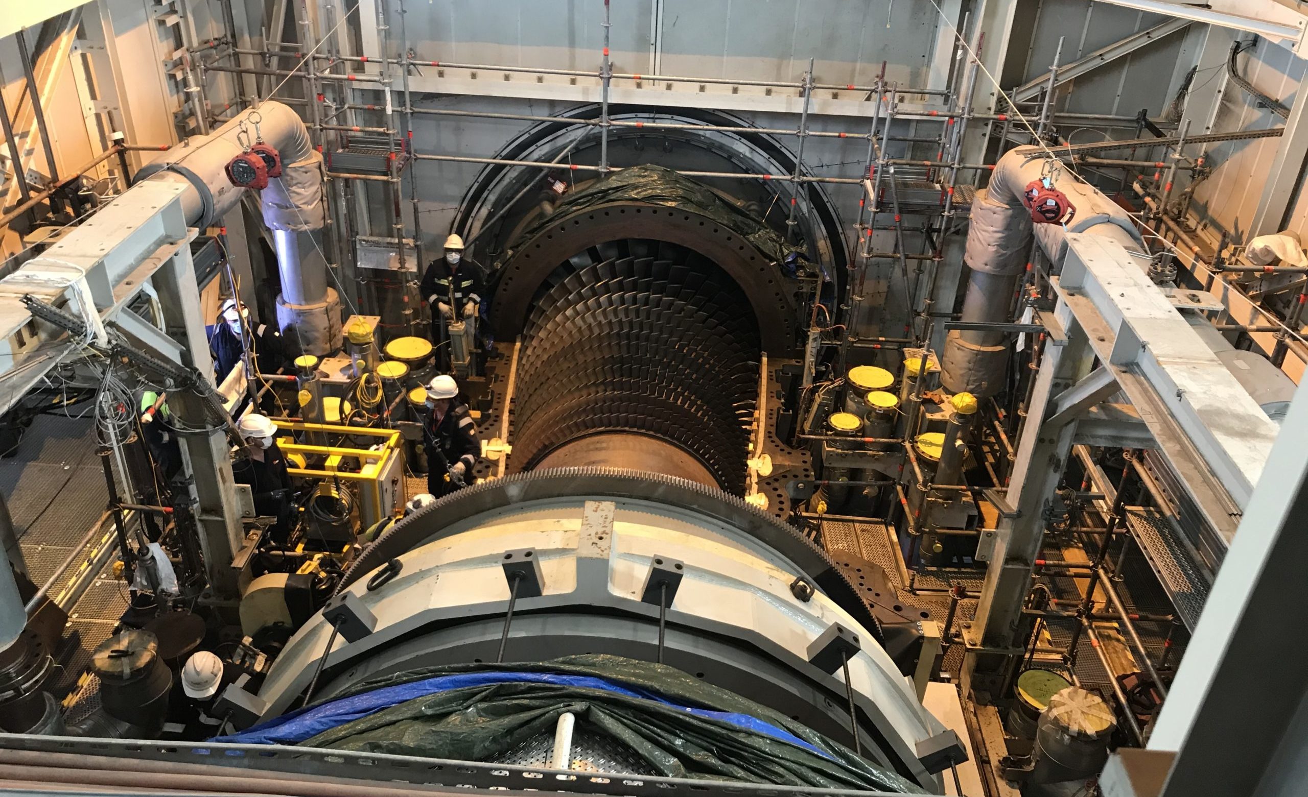 MAINTENANCE PROJECT OF THE GUINNESS WORLD RECORD HOLDER 9HA TURBINE AT BOUCHAIN POWER STATION